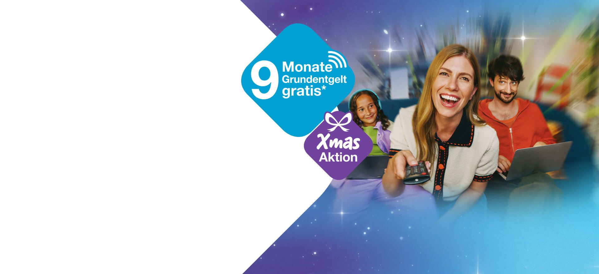 9 Monate Grundentgelt 
gratis*
