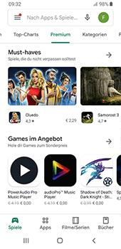 Bezahlen mit Rechnung: Im Play Store