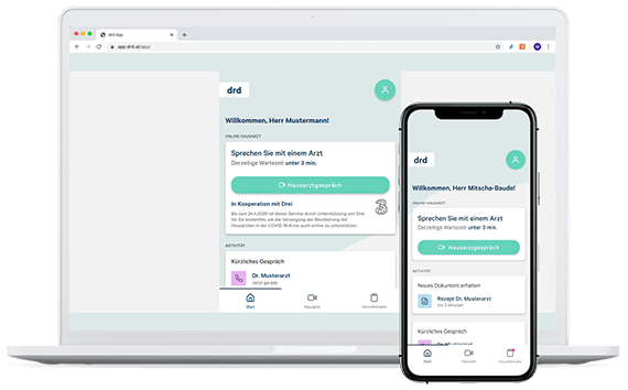 Ihre Vorteile mit der drd Ärzte App
