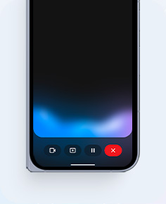 Das Bild zeigt das Pixel-Display mit Gemini Live