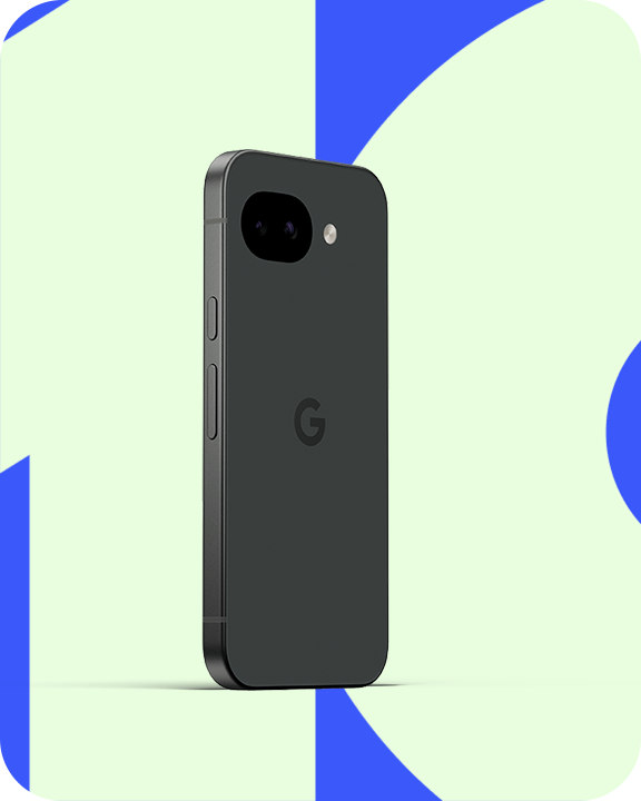 Pixel 10a in Obsidian.