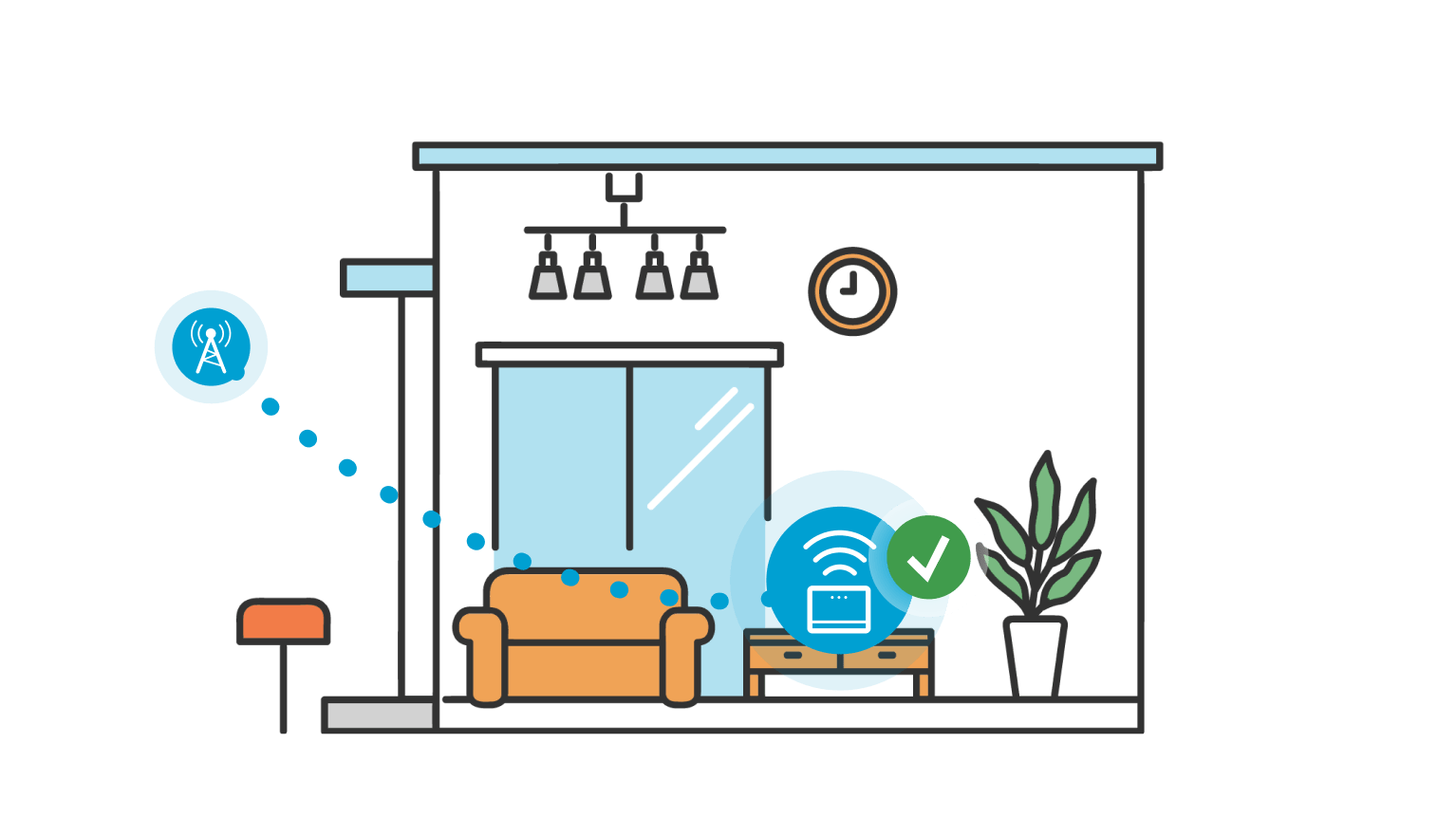 Datenverbindung optimieren - optimaler Standort