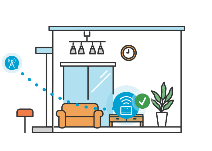 Datenverbindung optimieren - optimaler Standort