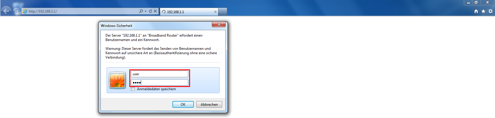 Aktuelle Breitband abfragen Bild 2