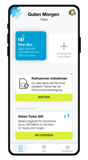 up App Erklärung esim Download