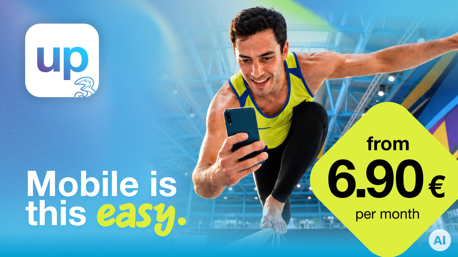 Mobile is this easy.