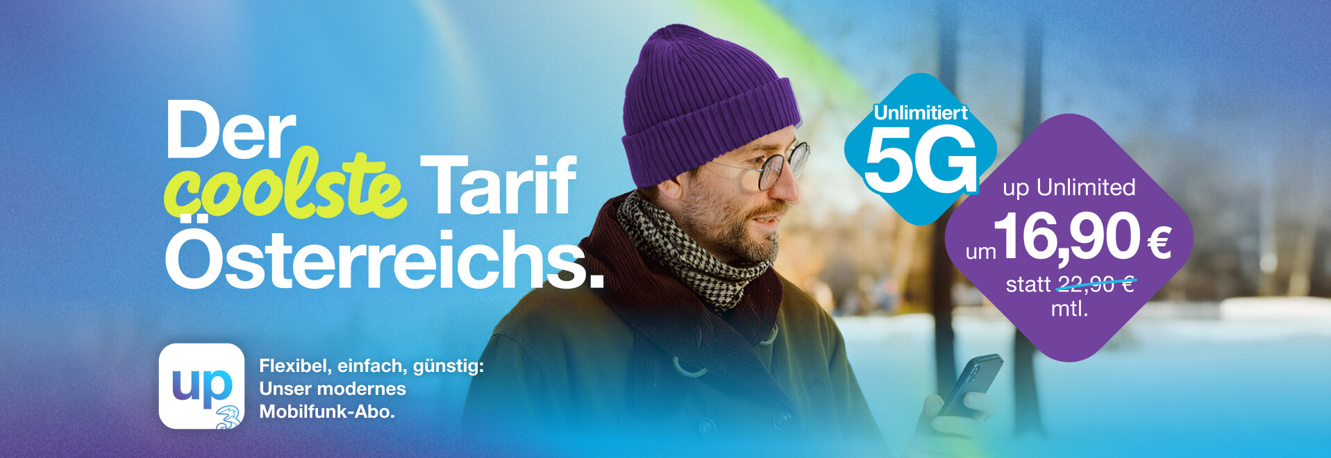 Der coolste Tarif Österreichs.