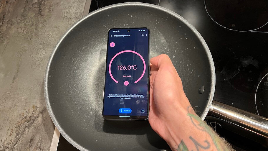 Google Pixel 8 Pro Temperaturmessung 2