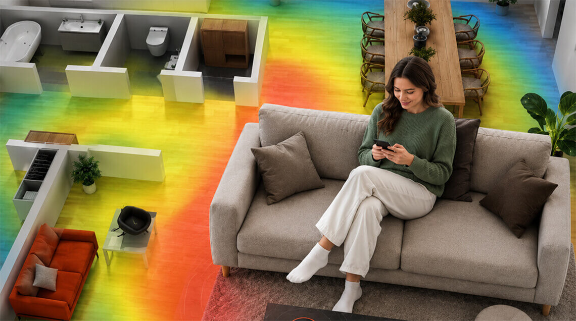 WLAN-Heatmap erstellen: So analysierst du dein WLAN.