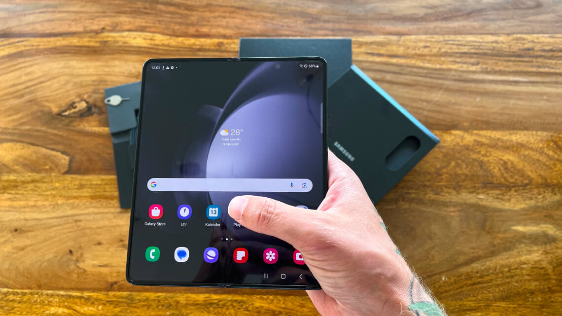 Test des Galaxy Z Fold 5