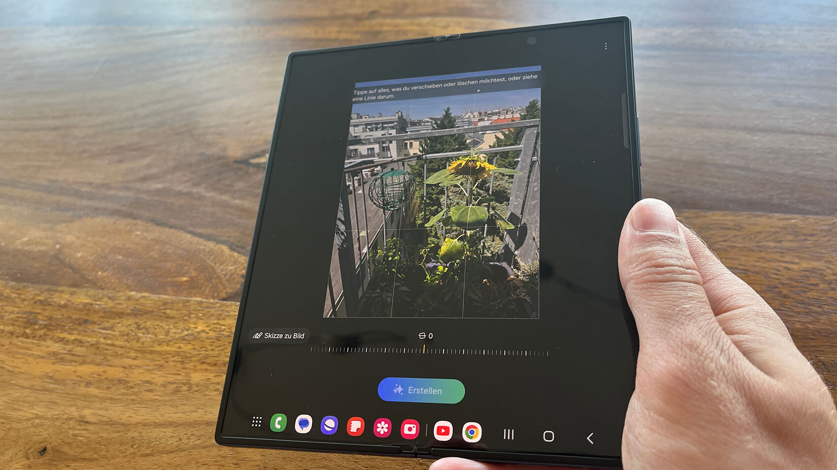 Samsung Galaxy Z Fold 6 AI Fotobearbeitung 1