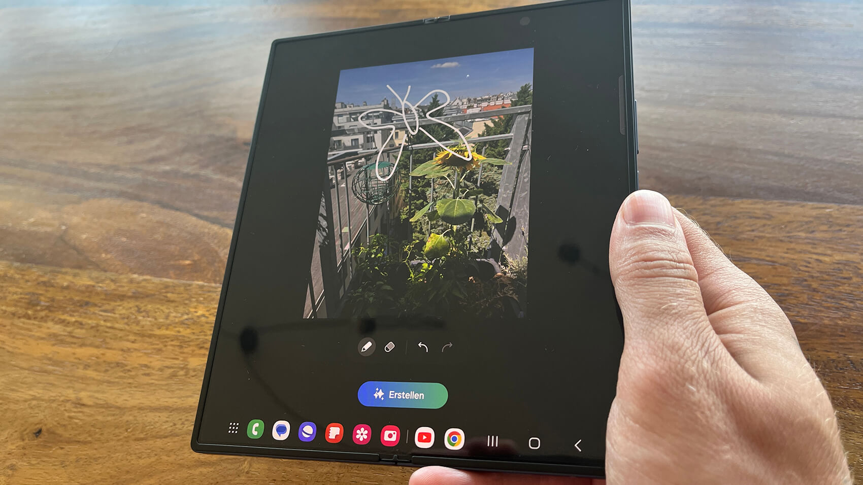SaSamsung Galaxy Z Fold 6 AI Fotobearbeitung 2