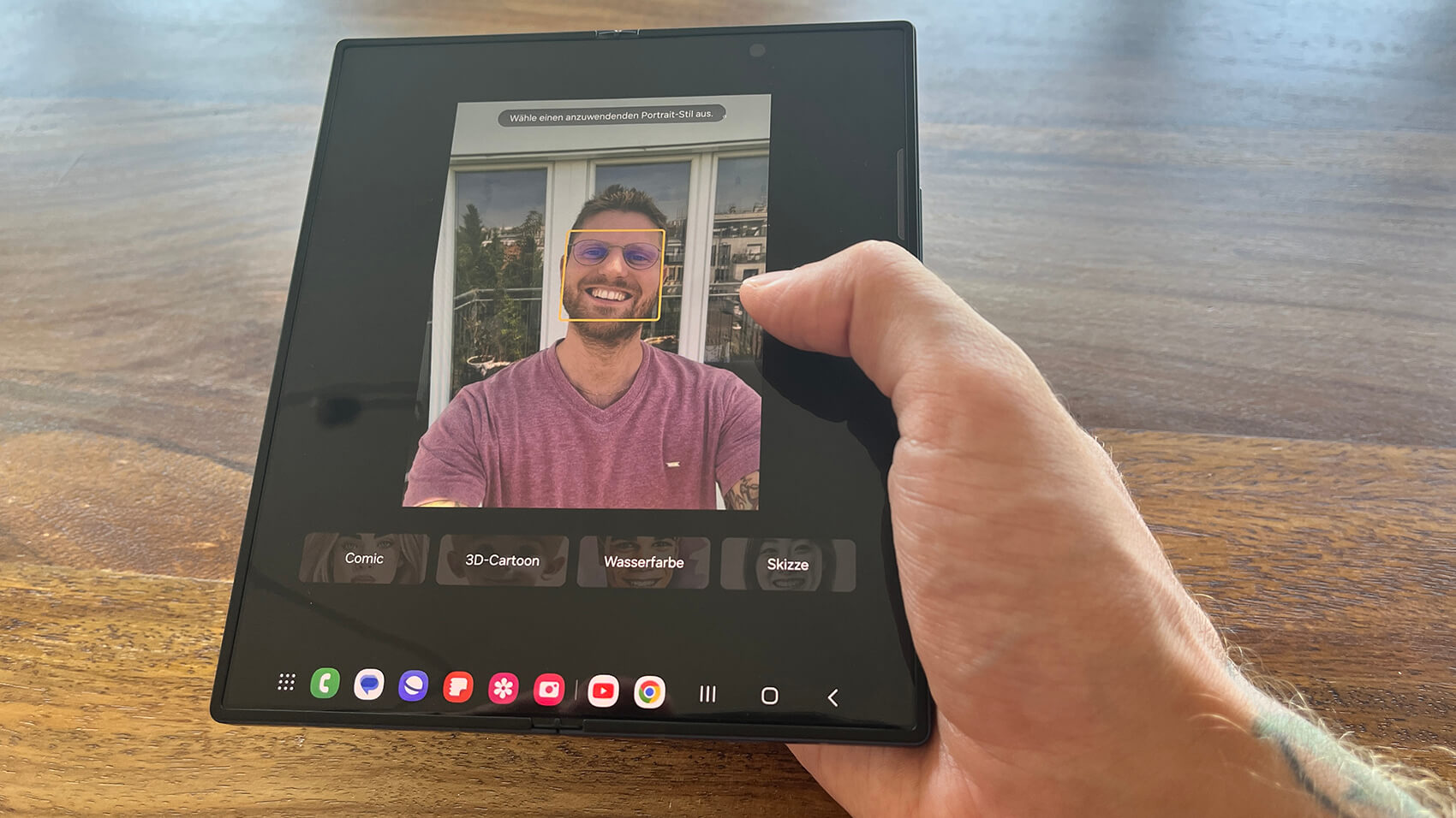 Samsung Galaxy Z Fold 6 AI Fotobearbeitung 5