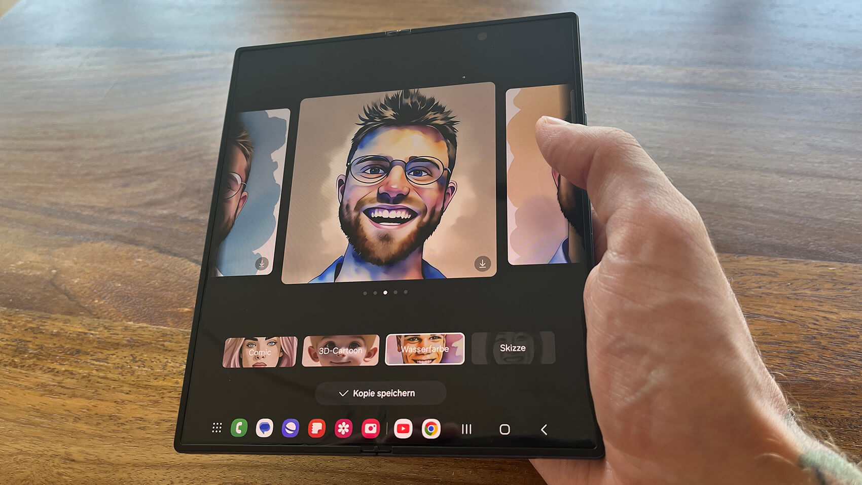 Samsung Galaxy Z Fold 6 AI Fotobearbeitung 7