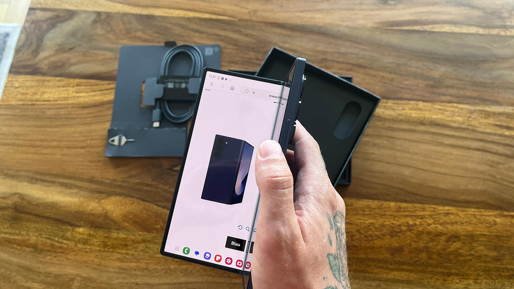 Samsung Galaxy Z Fold 6 Bildschirm 3