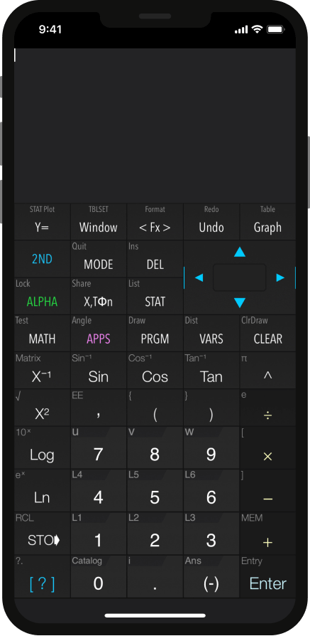 Graphing Calculator Standardrechner