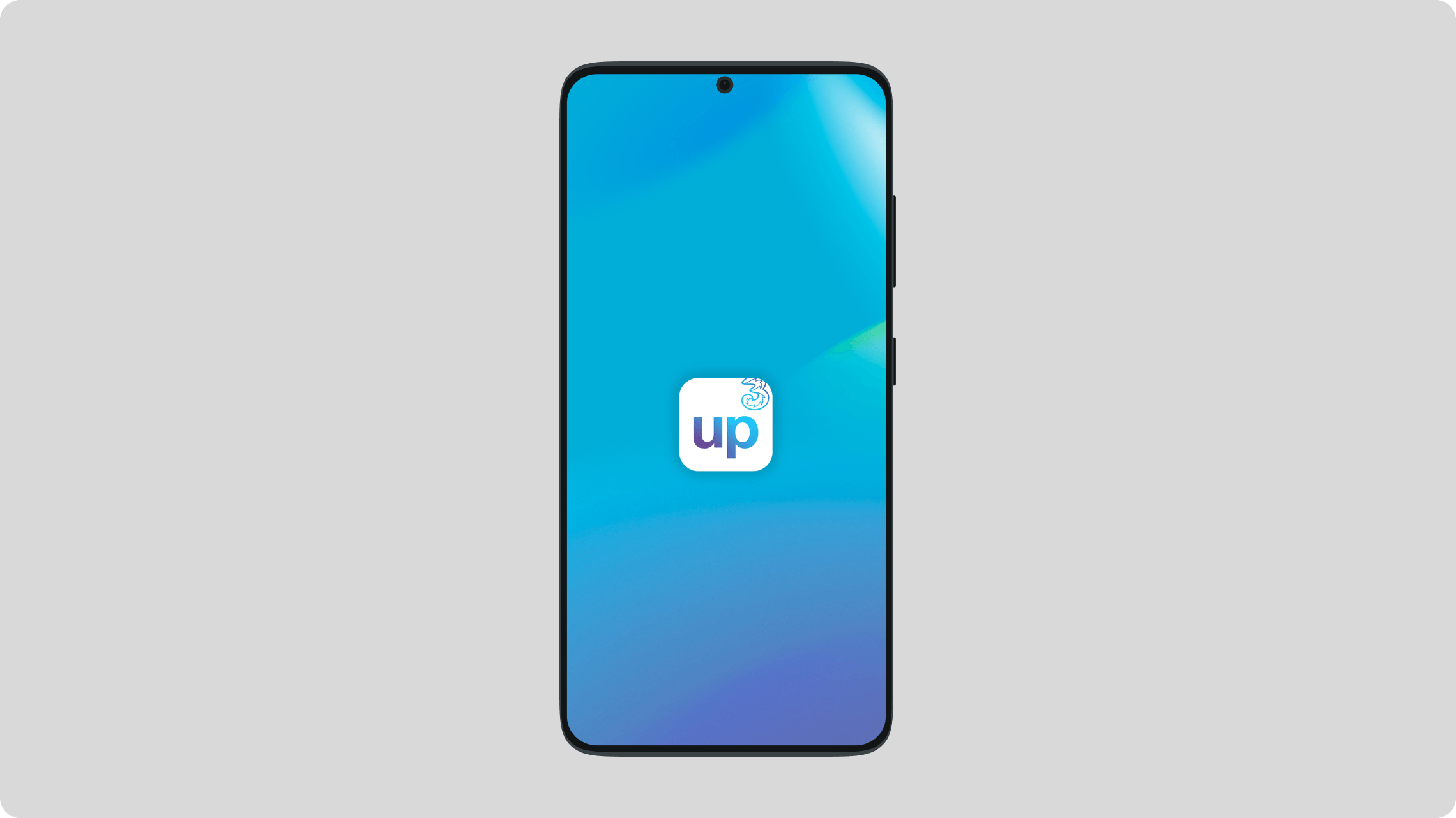 Up-Startscreen am Handy