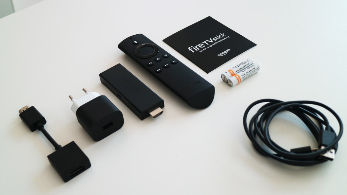 Fire TV Lieferumfang