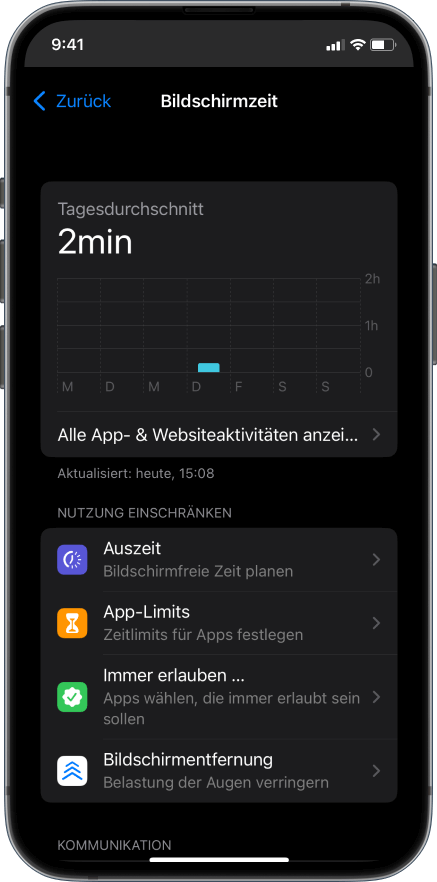 up App registrieren