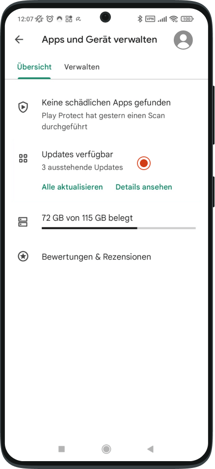 Schritt 4: Android App aktualisieren