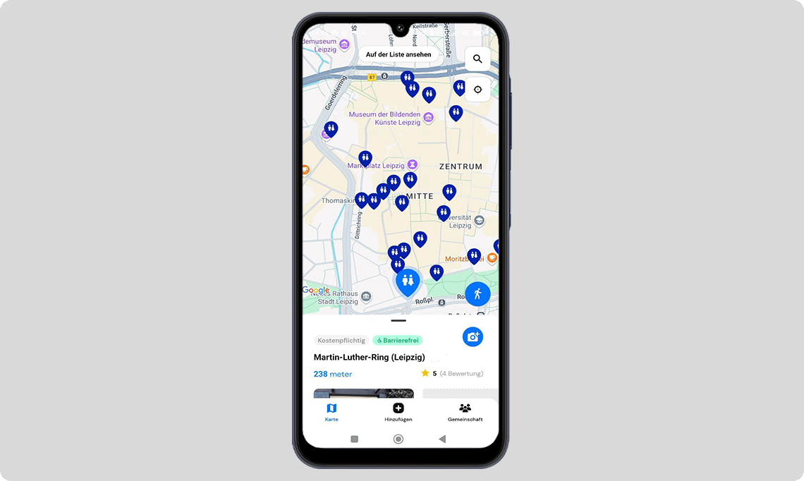 Screenshot Toilet-App