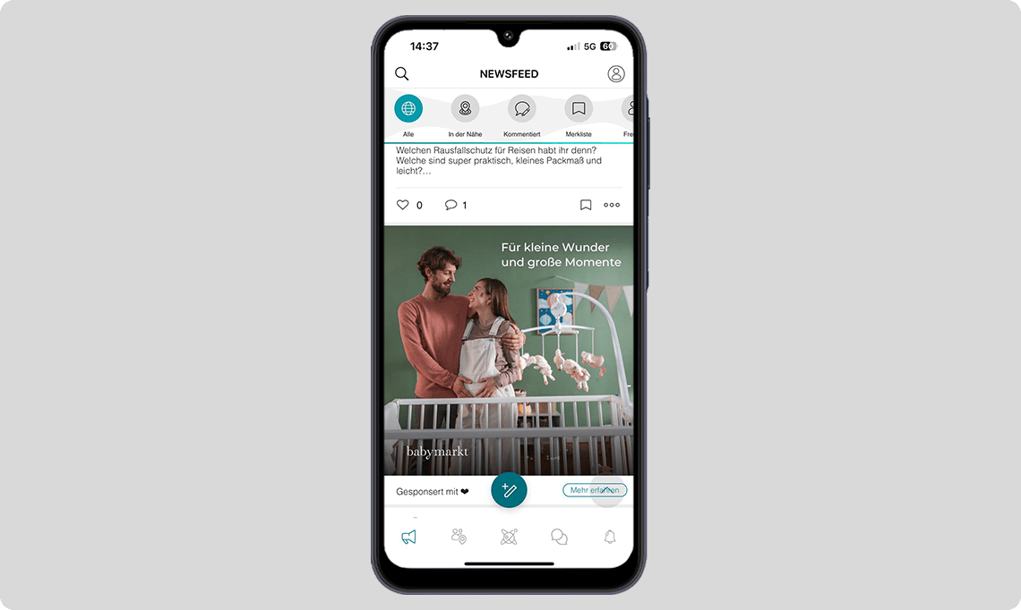 Screenshot Mumunity-App