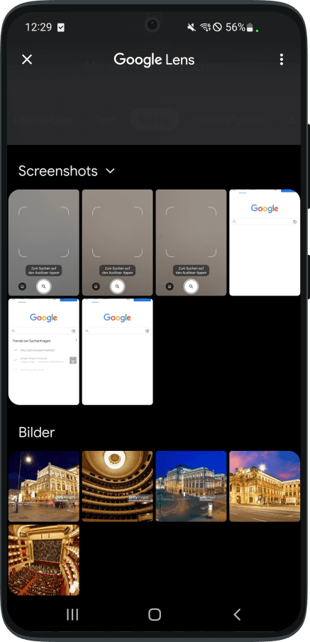 Schritt 3: Google Bildersuche am Smartphone