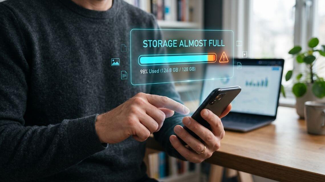Handy-Speicher: Wie viel Speicherplatz braucht ein Smartphone?