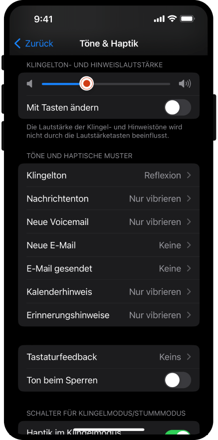 Klingelton iPhone Schritt 4