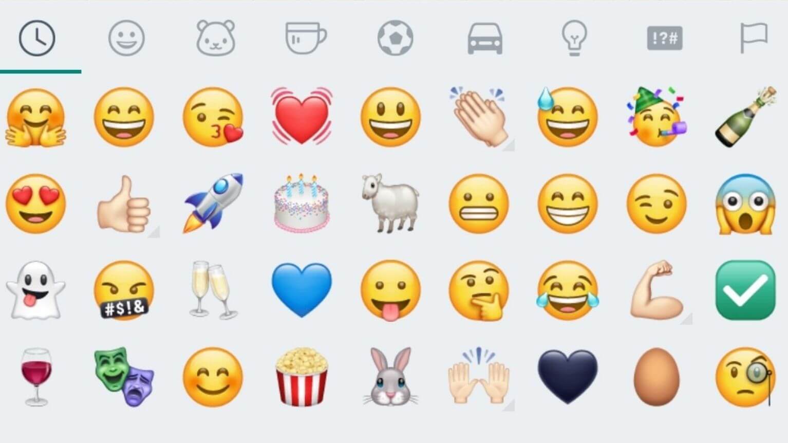 Smileys whatsapp bedeutung der Whatsapp Emojis