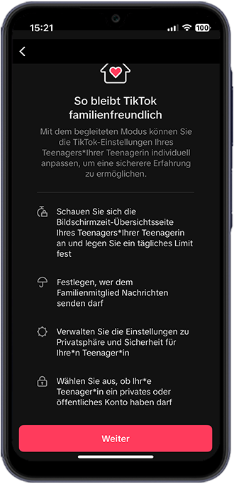 Schritt 3: Tippen Sie auf „Weiter“.