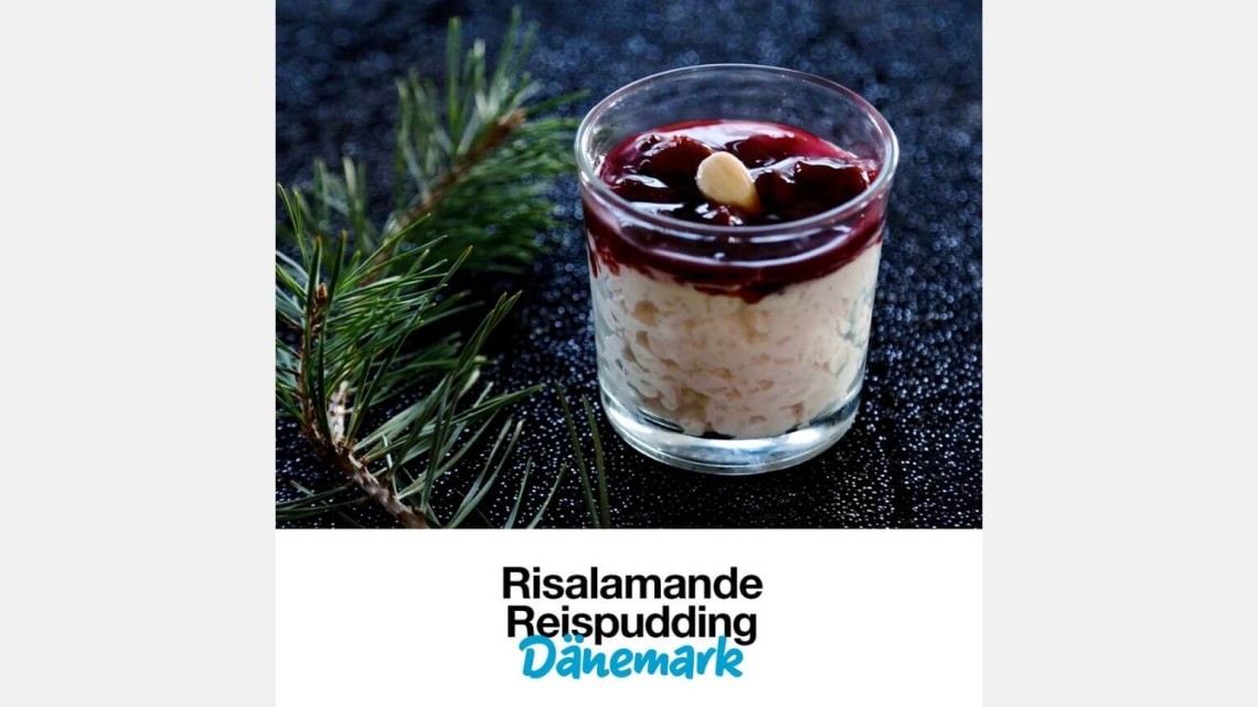 Risalamande Reispudding in Dänemark