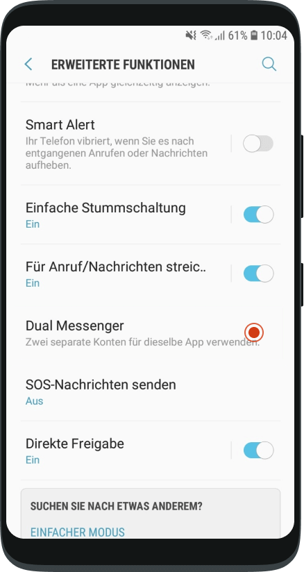 Schritt 2: Android Dual SIM aktivieren