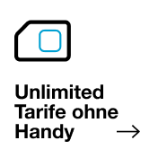 Unlimited Tarife ohne Handy