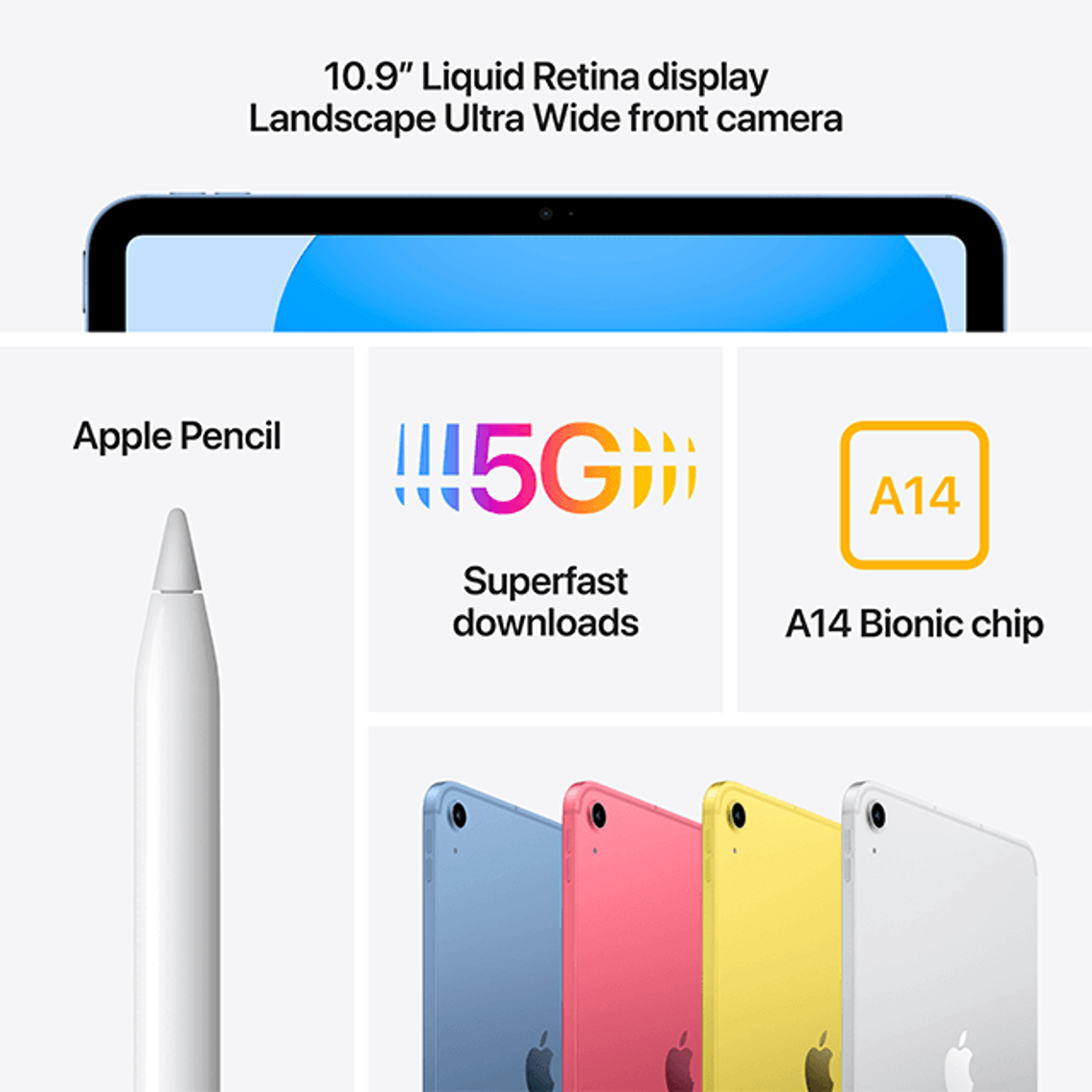 iPad 10 64 GB silber bestellen | Drei.at