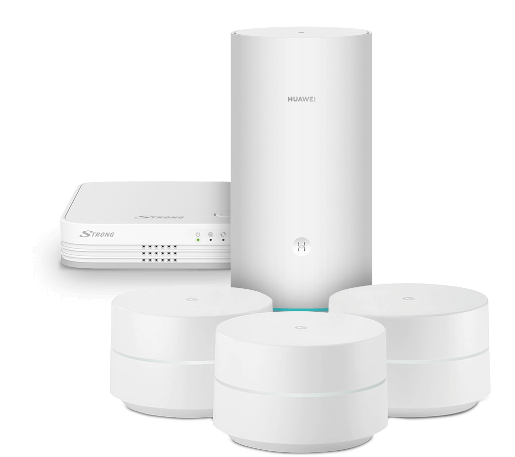 Mesh-Router im Dreiland