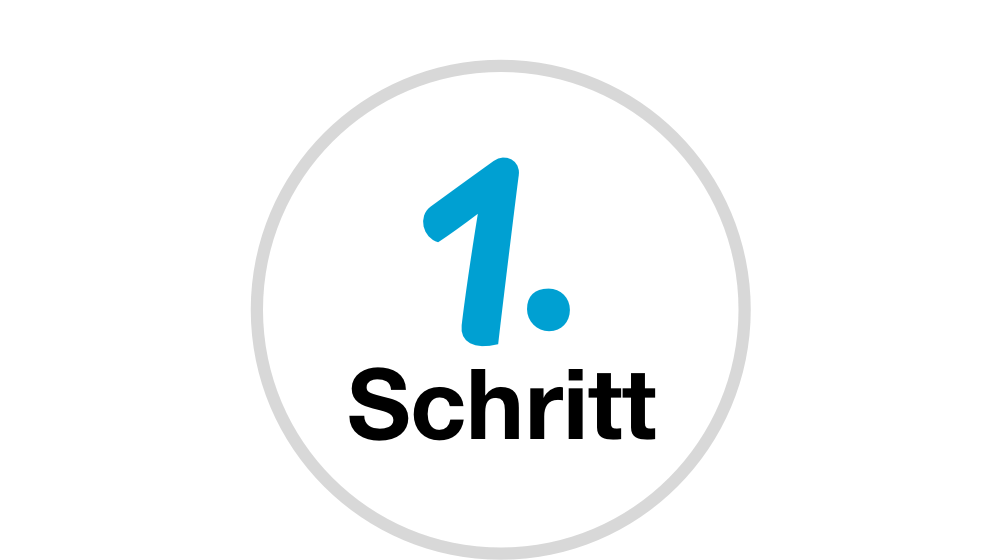 1. Schritt