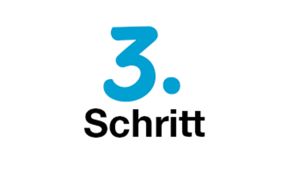 3. Schritt