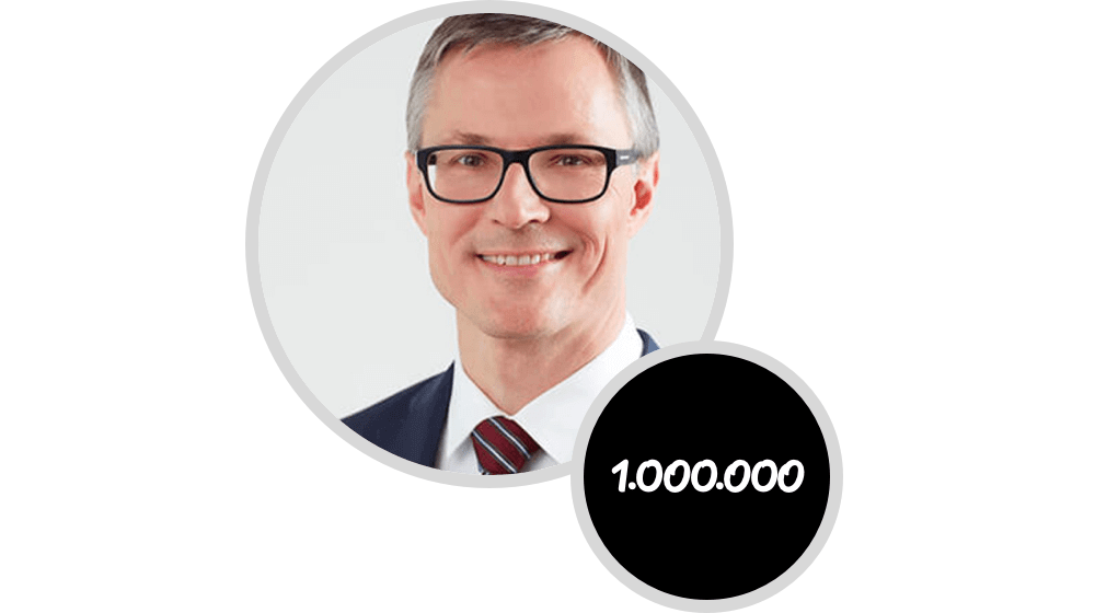 2010 - Jan Trionow wird Drei CEO. 1.000.000 Drei Kunden.