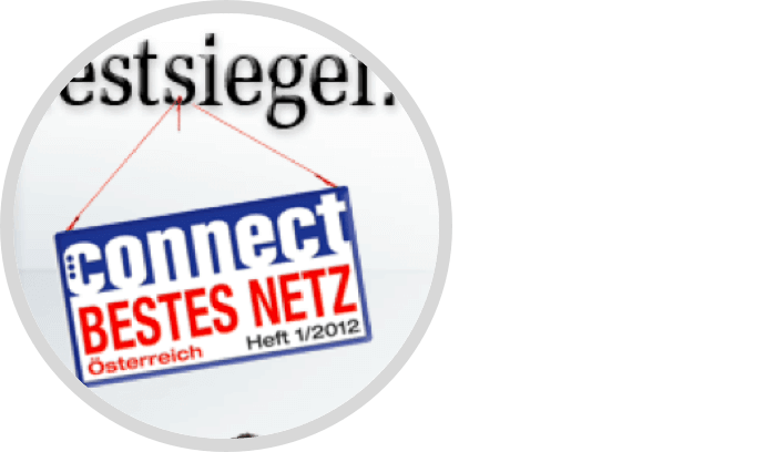 Drei hat das beste Netz Österreichs 2012