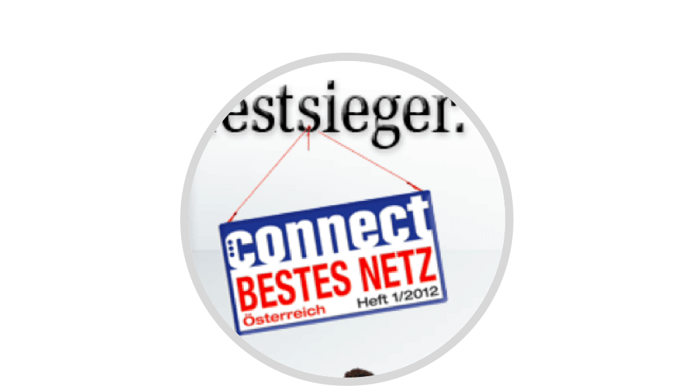 Drei hat das beste Netz Österreichs 2012