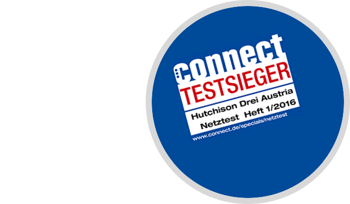 2015 - Drei Netz Gesamtsieger im Netztest von connect