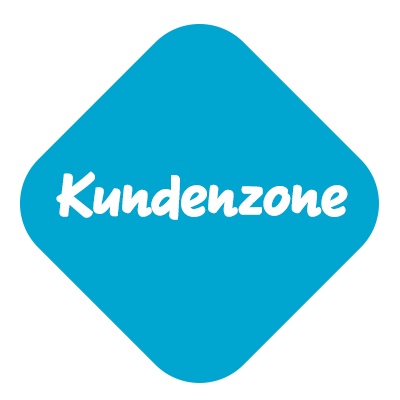 Drei Kundenzone